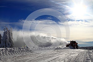 Winter : snow plow truck