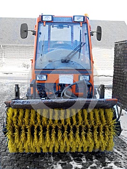 La neve spazzatrice danimarca 