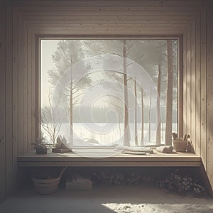 Winter Solitude - Cozy Finnish Sauna by the Lake