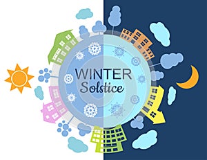 Winter Solstice illustration