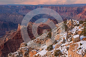 Winter, South Rim Grand Canyon