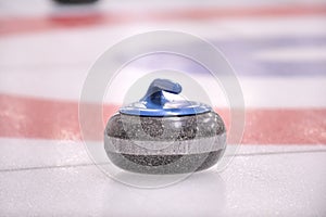 Winter Sport-Curling, the granite Rock