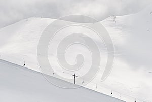 Winter sports background