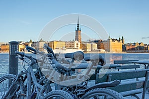 Winter in Stockholm, Sweden, Europe