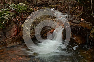 Winter Stream Near Dalton Georgia