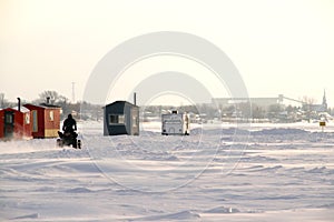 winter sunset scenic