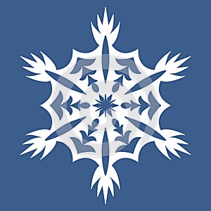 Winter symbol snowflake illustration icon symbol snow winter