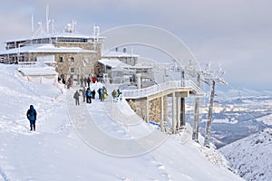 Winter Tatra Mountains, Poland.