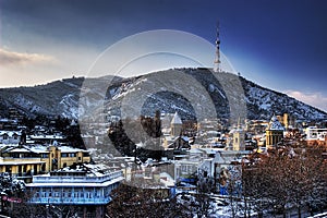 Winter Tbilisi photo