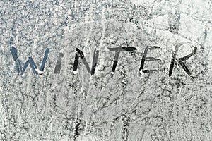 Winter text