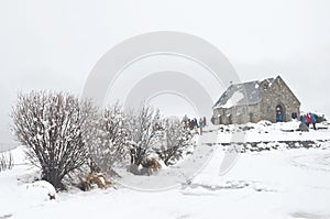 Winter time at Church of Good Shepherd,