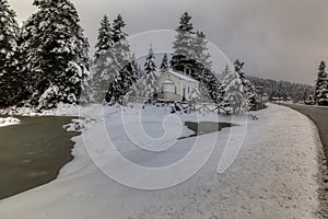 Winter timea at Pertouli