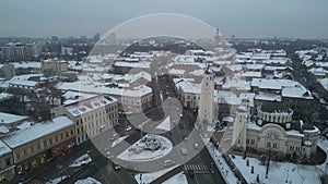 Winter in Timisoara, Romania