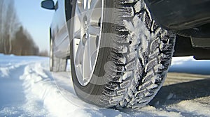 winter tires, AI generated