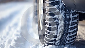 winter tires, AI generated