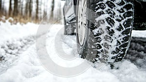 winter tires, AI generated