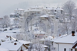 Winter town