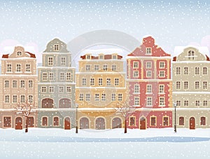 Winter town
