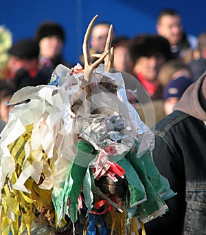 Winter traditions in Romania photo