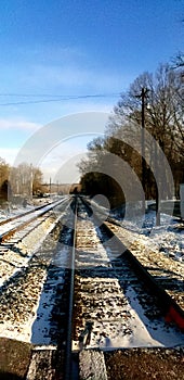 Winter traintracks