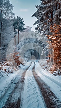 Winter travel tales Adventurous souls sharing stories from frosty road trips