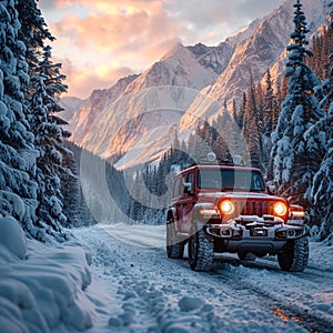 Winter travel tales Adventurous souls sharing stories from frosty road trips