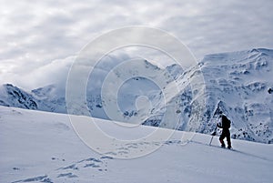 Winter Trekking in Fagaras photo