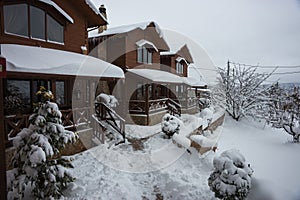 Winter at Trikala Korinthias, Peloponnese, Greece