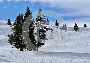 Winter vacation at Vail Ski Resort in Colorado