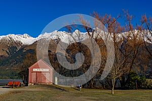 Winter view of Glenorchy in South Island, New Zealand