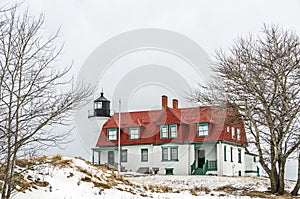 Winter View of Point Betsie
