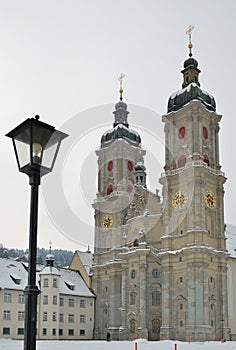 Winter view of St. Gallen photo