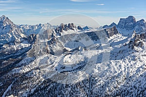 Tofane seen from Lagazuoi photo