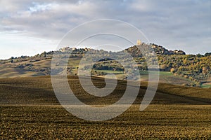 Winter view of Tuscany, Italy