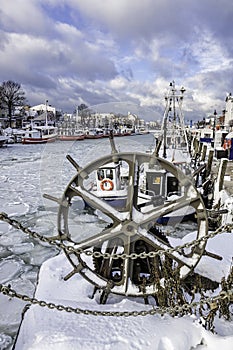 Winter in Warnemuende