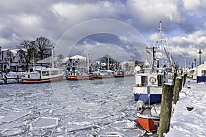 Winter in Warnemuende