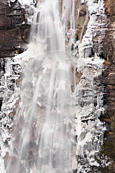 Winter Waterfall, Austria