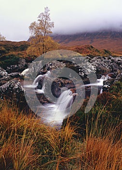 Water, Rannoch moor, Scotland photo