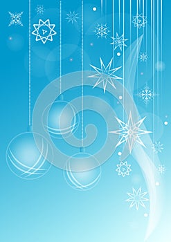 Winter whirlwind snowflakes