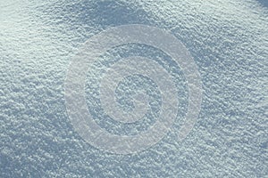 Winter white snow surface