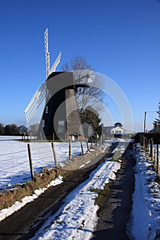 Winter Windmill