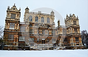 Winter wollaton hall photo