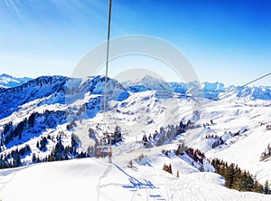 Winter wonder land in Austria