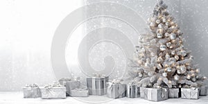 Winter Wonderland Christmas Tree and Presents