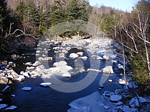 Winter Wonderland in Lake Placide New York