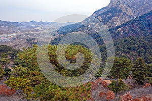 Winter Yanshan Mountains