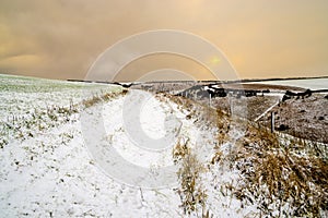 Winter on the Yorkshire Wolds