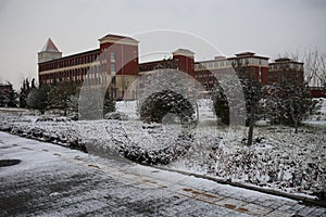 Winter in Zibo, China