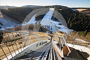 Winterberg germany st georg ski jumping hill photo