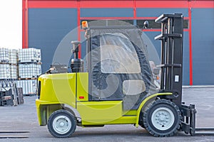 Winterize Forklift Cabin